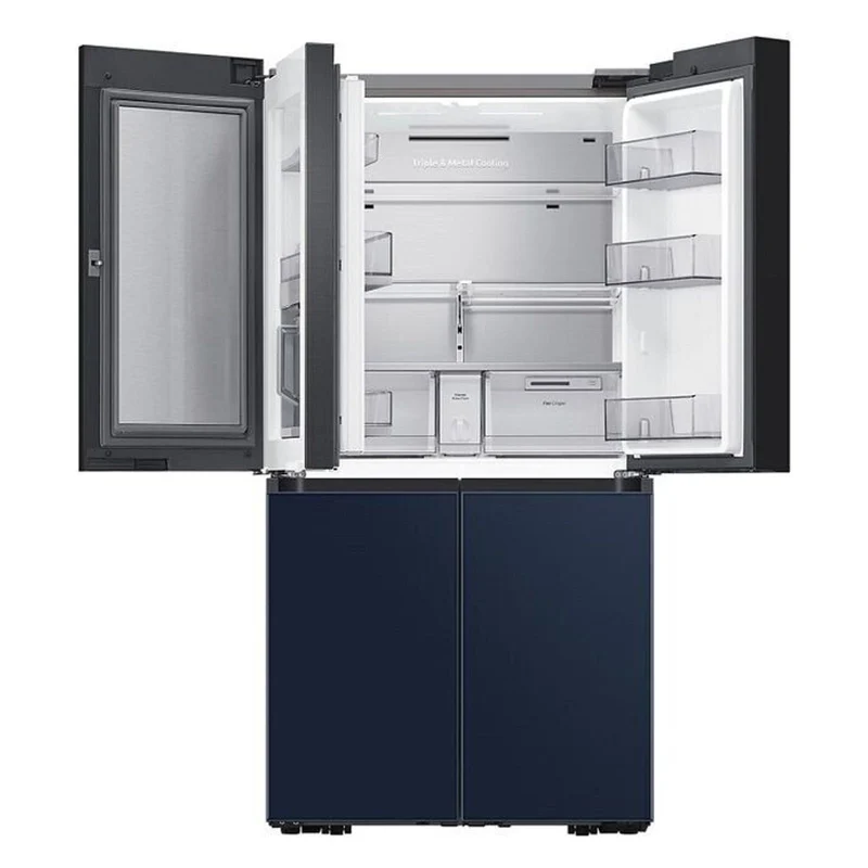 Samsung RF65A96768A French Door Kühl-/Gefrierkombi white/navy