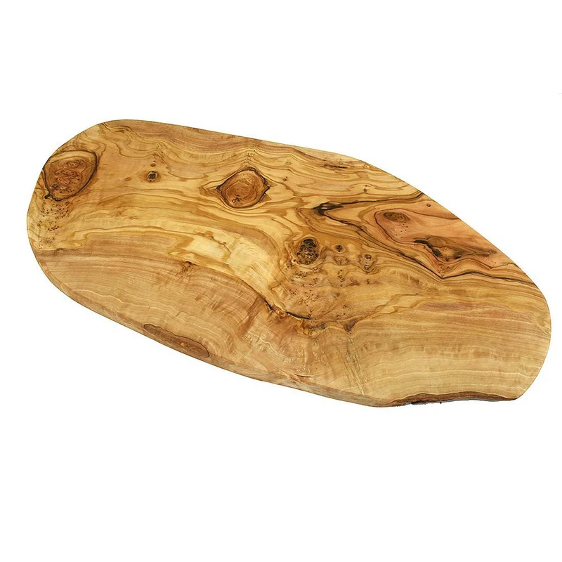 Schneidbrett Rustikal Länge ca. 30-34cm Olivenholz