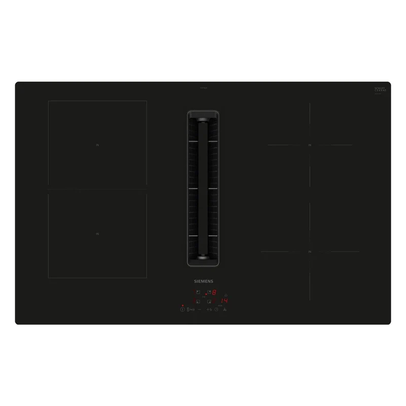 Siemens iQ300 ED811BS16E Induktionskochfeld mit Dunstabzug integriert 80cm