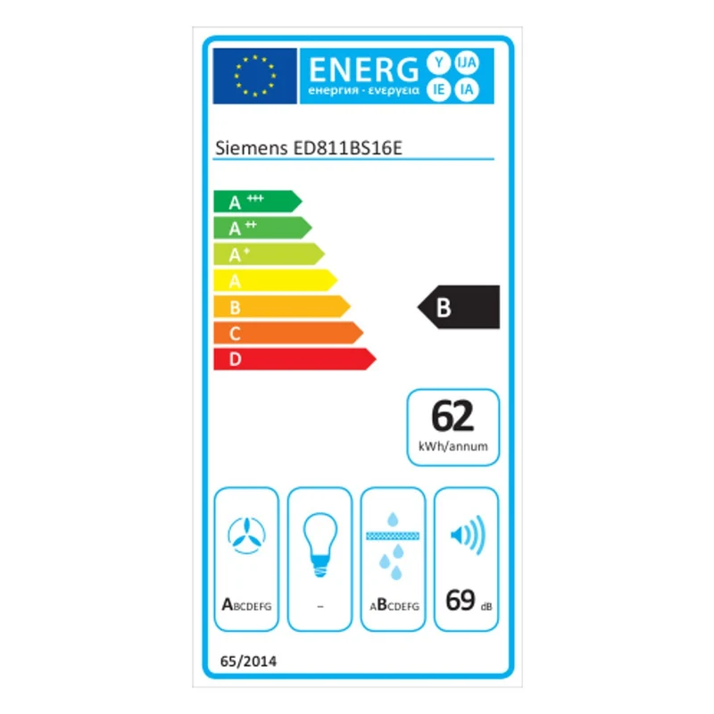 Siemens iQ300 ED811BS16E Induktionskochfeld mit Dunstabzug integriert 80cm