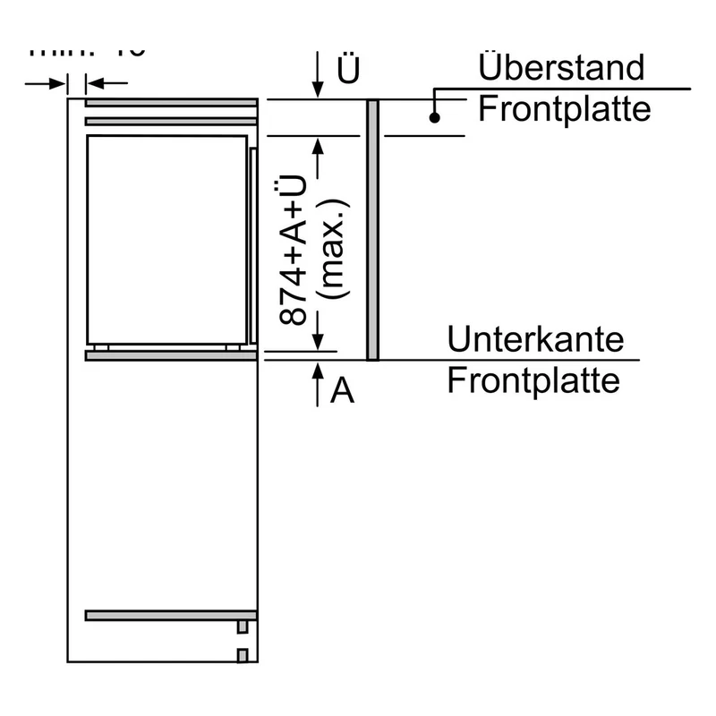 Siemens EB-Kühlgerät IQ100 KI21RNSE0