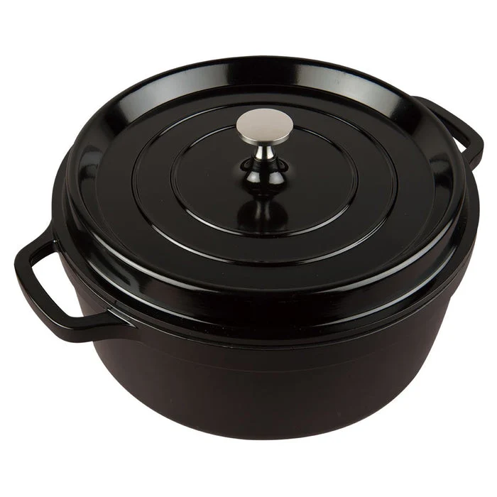 Masterpan Bräter Kasserole Antihaft beschichtet Ø28cm Schwarz