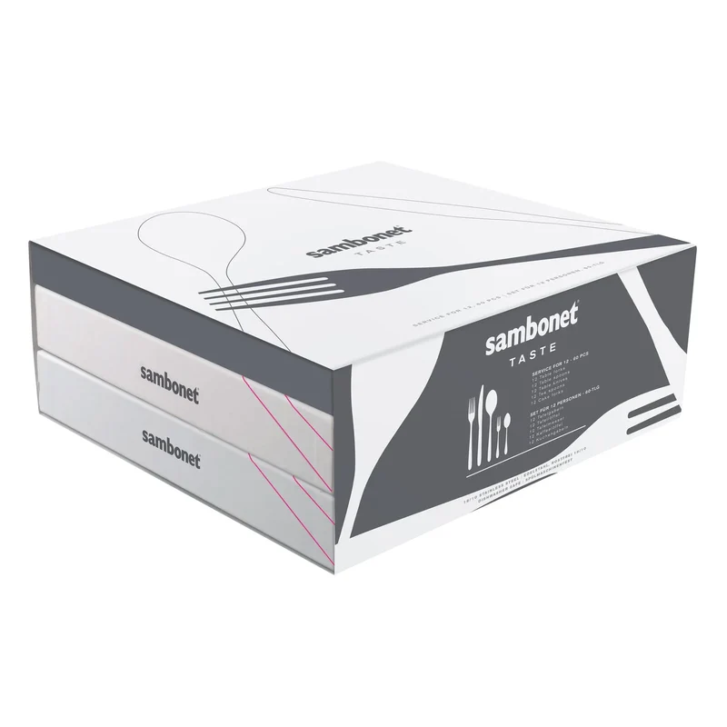 Sambonet Servizio Posate 60 Pz Taste Acciaio Inox