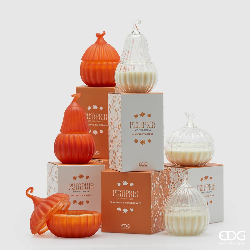 EDG Enzo De Gasperi Candela Pumpkin 280g Ninfea e Muschio