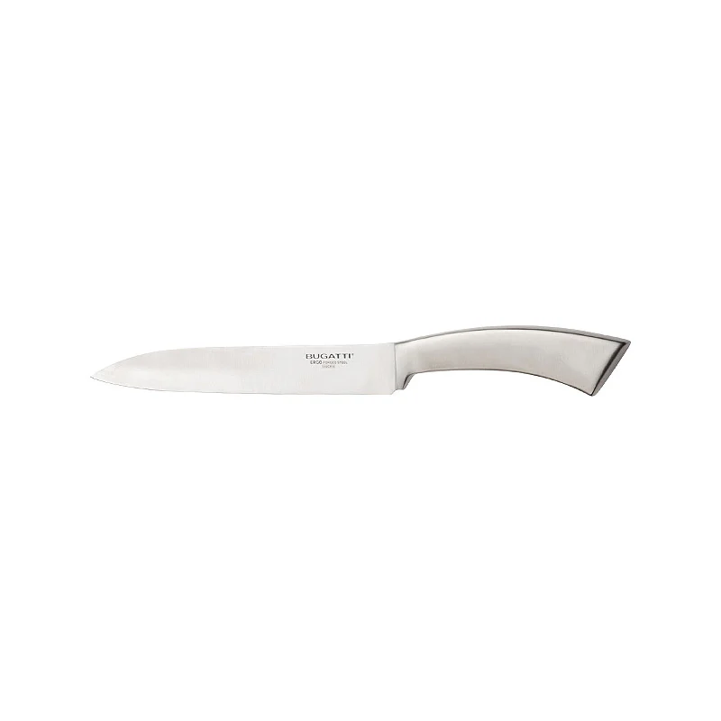 Bugatti Coltello per Arrosto Ergo 20 cm in Acciaio
