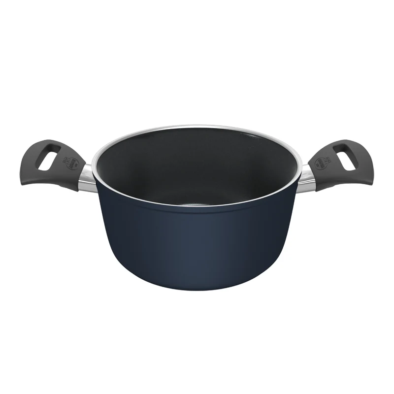 Ballarini Casseruola 2 Manici Cervia D24 cm in Alluminio Antiaderente Keragloss