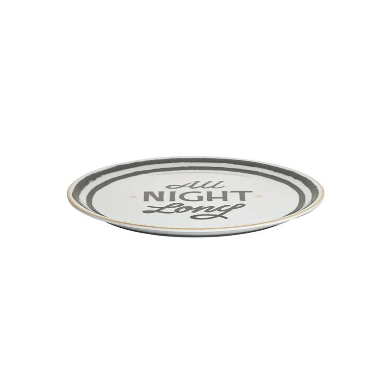 Bitossi Home Piatto Pizza All Night Long D32 cm in Porcellana