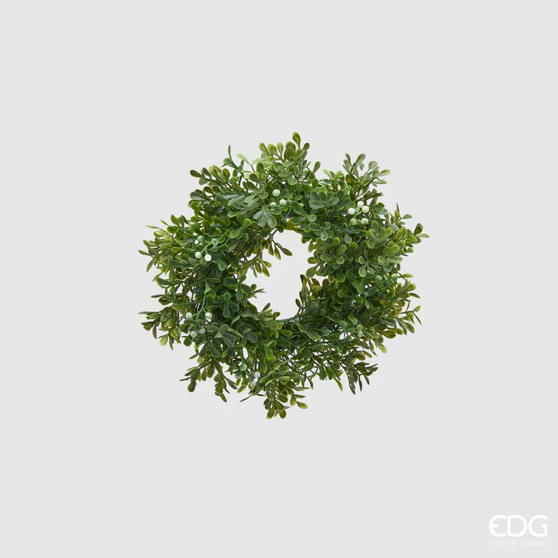 EDG Enzo De Gasperi Corona Bosso D25 cm Verde