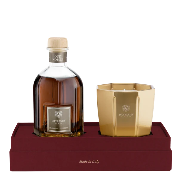 Dr Vranjes Gift Box Oud Nobile 250 ml + Candela S