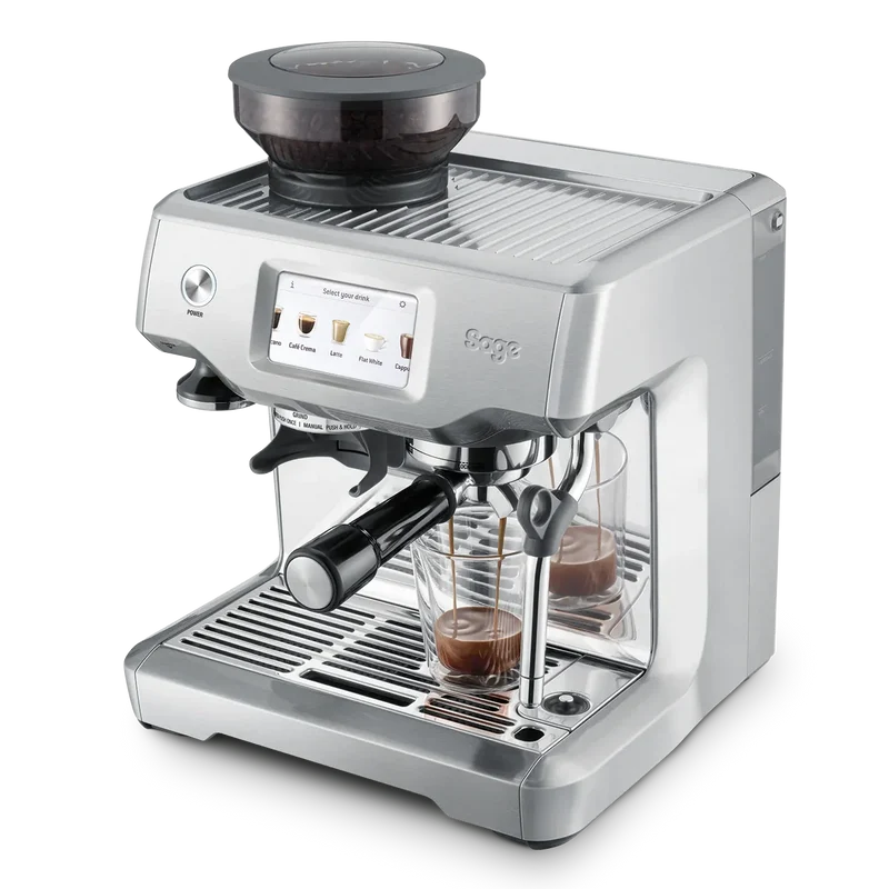 Sage Macchina da Caffè The Barista Touch Nero Tartufo SES880BST4EEU1
