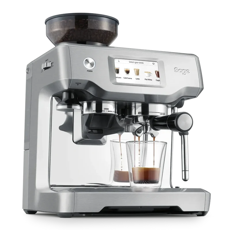Sage Macchina da Caffè The Barista Touch Nero Tartufo SES880BST4EEU1