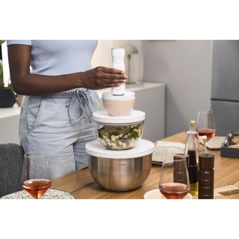 Zwilling Set 3 Ciotole Fresh&Save S M e L in Acciaio Inox