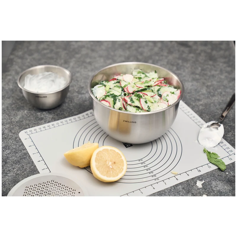 Zwilling Set 3 Ciotole Fresh&Save S M e L in Acciaio Inox