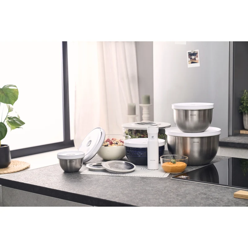 Zwilling Set 5 Accessori Ciotole Fresh&Save Grigio