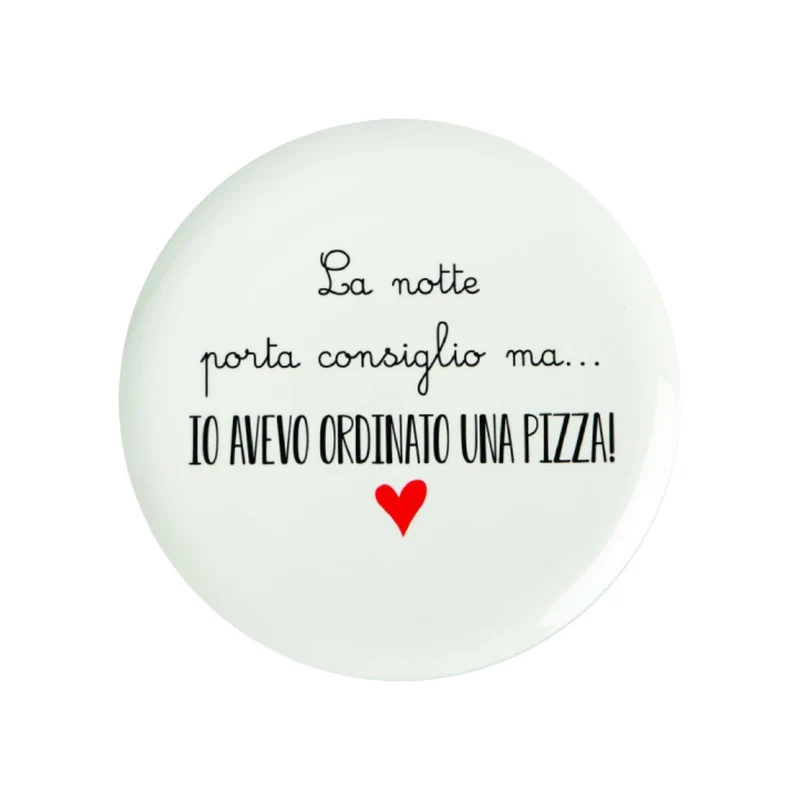 Love Tiffani Piatto Pizza D31 cm La Notte Porta Consiglio