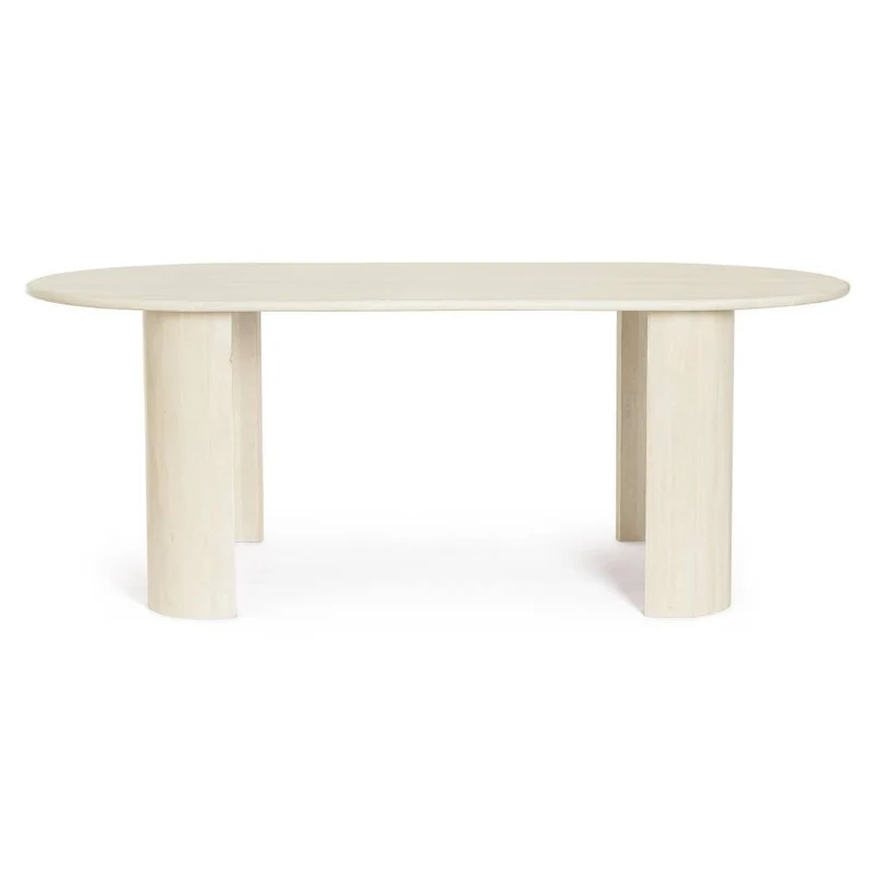 Andrea Bizzotto Tavolo Orlando Ovale 210 x 100 cm Naturale