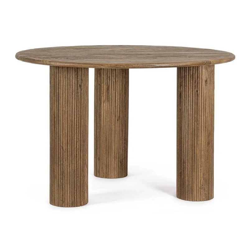 Andrea Bizzotto Tavolo Dacca D120 cm Marrone