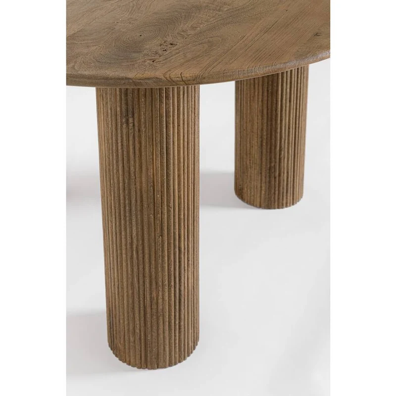 Andrea Bizzotto Tavolo Dacca D120 cm Marrone