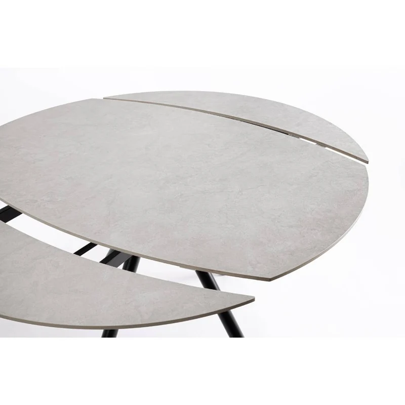 Andrea Bizzotto Tavolo Allungabile Rauni D87 - 135 cm Grigio Chiaro