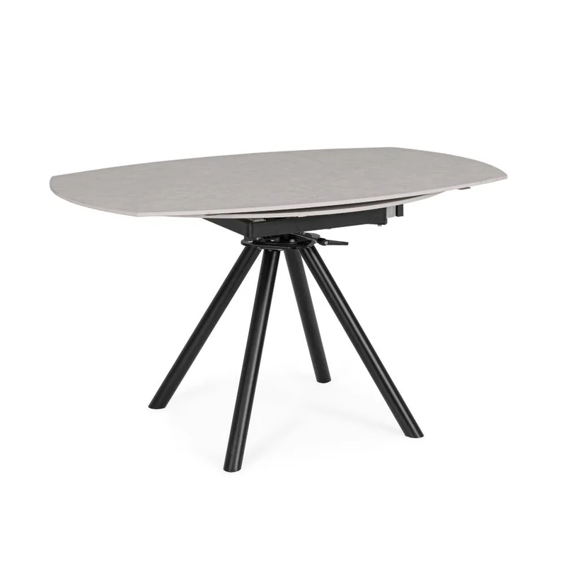Andrea Bizzotto Tavolo Allungabile Rauni D87 - 135 cm Grigio Chiaro