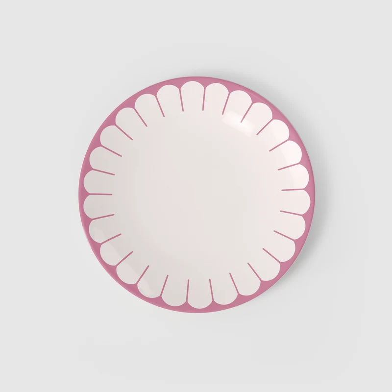 Villeroy & Boch Servizio Tavola 18 Pezzi Fleur in Porcellana Rosa