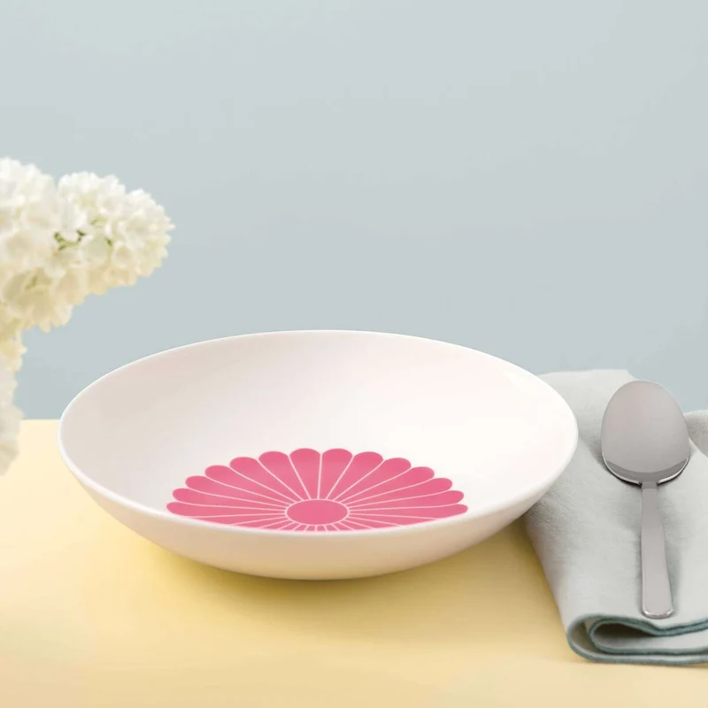 Villeroy & Boch Servizio Tavola 18 Pezzi Fleur in Porcellana Rosa