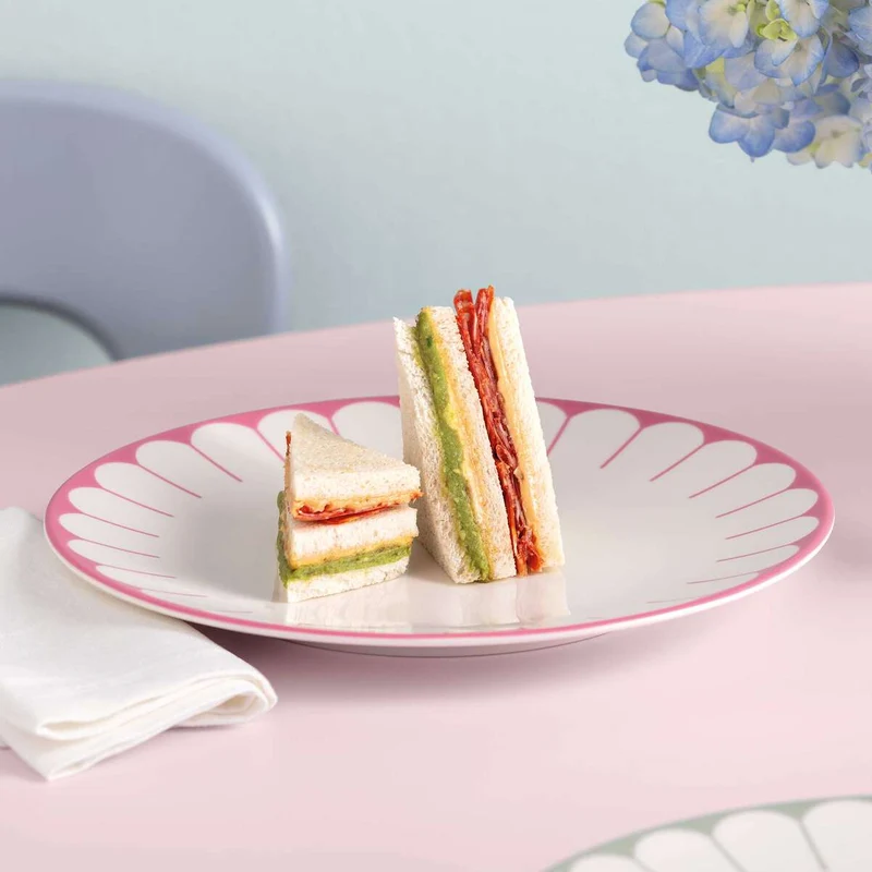 Villeroy & Boch Servizio Tavola 18 Pezzi Fleur in Porcellana Rosa