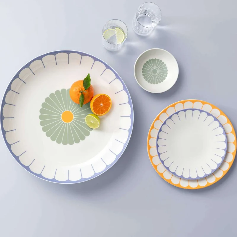 Villeroy & Boch Set 6 Coppette Macedonia Fleur 100ml in Porcellana