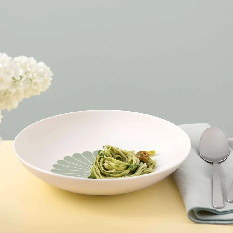 Villeroy & Boch Servizio Tavola 18 Pezzi Fleur in Porcellana Verde