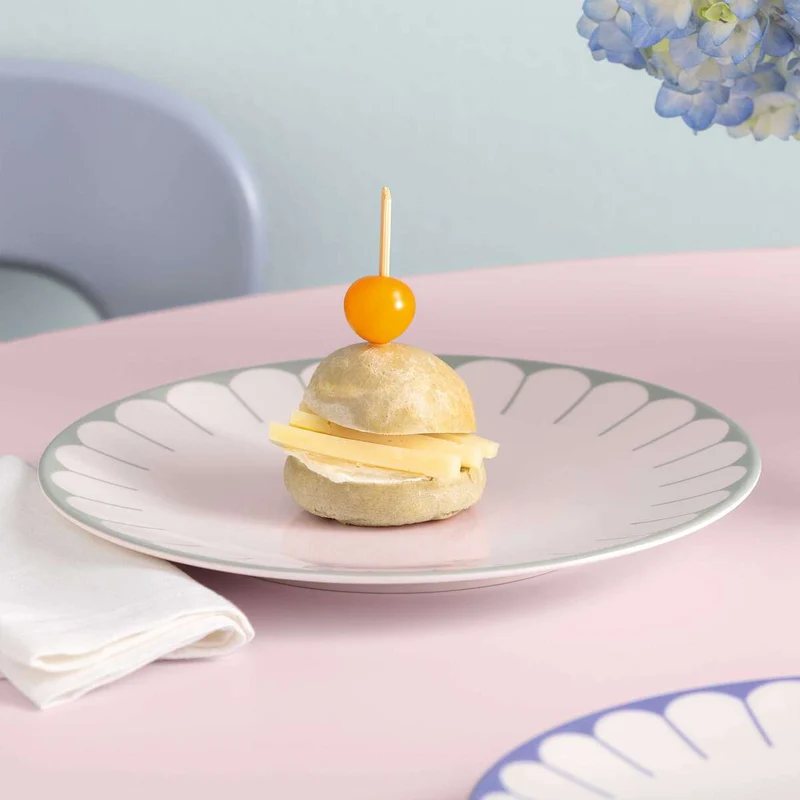 Villeroy & Boch Servizio Tavola 18 Pezzi Fleur in Porcellana Verde