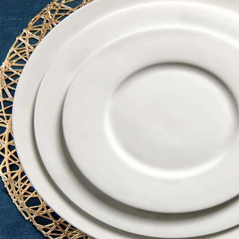 Fade Piatto da Portata Anja D30,5 cm in Porcellana New Bone China