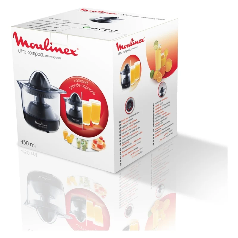 Moulinex PC120 Elektrische Zitronenpresse 0,45 l 25 W Schwarz