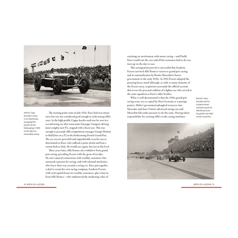 Headline Publishing Group Libro The Story of Ferrari