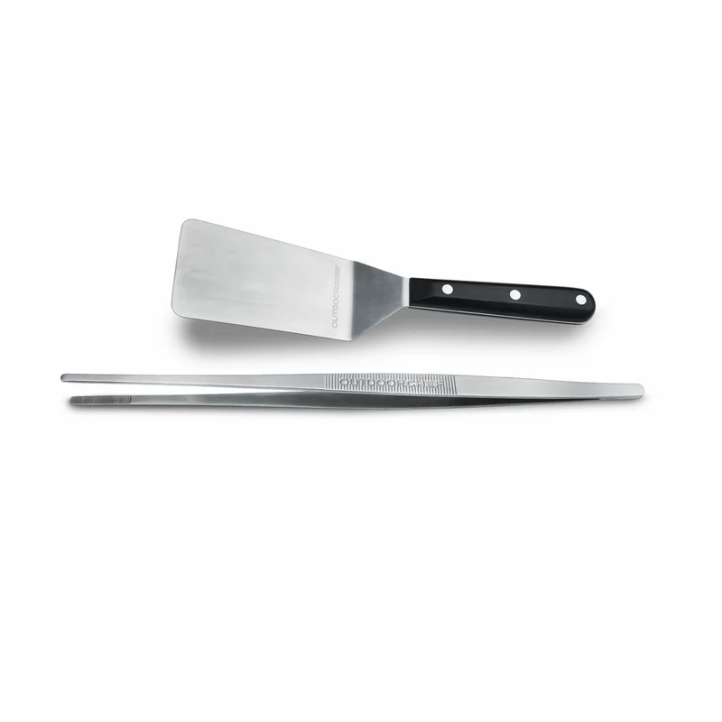Outdoorchef Set Posate per Plancha in Acciaio Inox