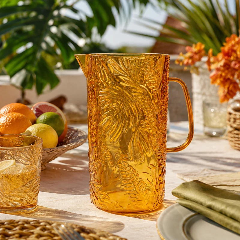 Brandani Caraffa Tropical in Acrilico Ambra
