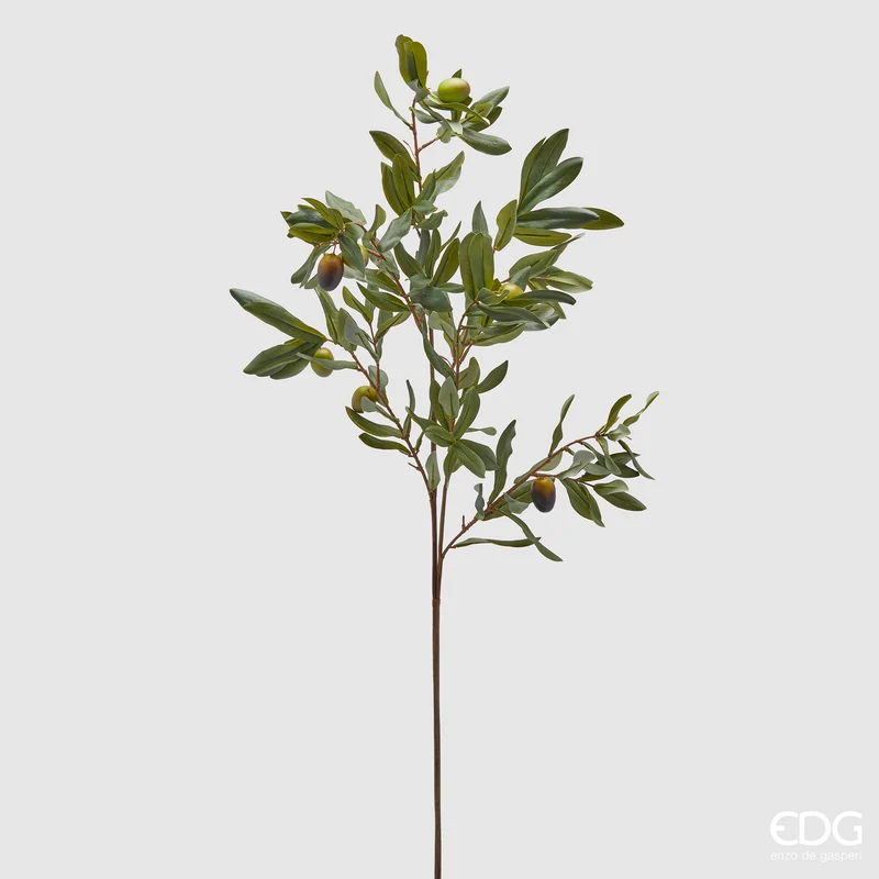EDG Enzo De Gasperi Ramo di Olivo con frutti H97 cm