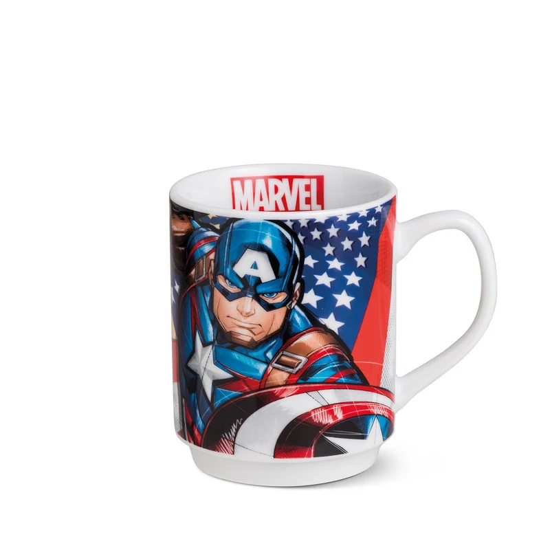 Egan Tazza Mug Impilabile Marvel Capitan America 350ml