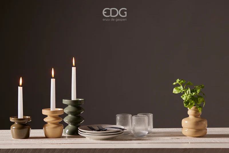 EDG Enzo De Gasperi Ramo di Basilico H38 cm