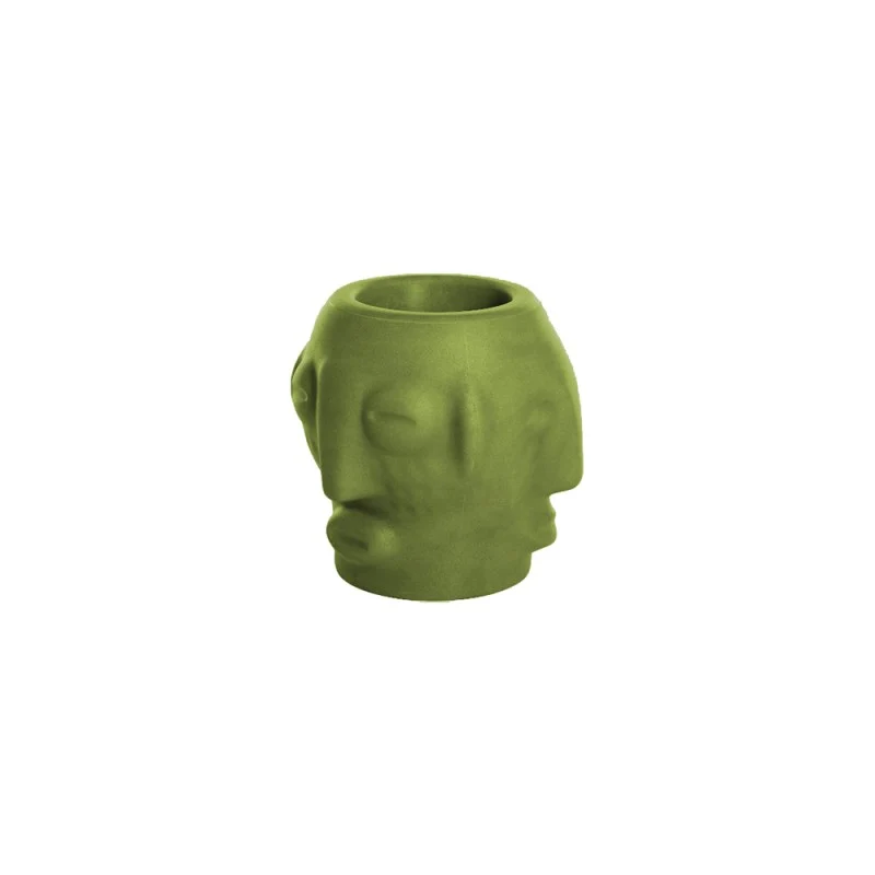 Slide Vaso Threebù Afrika Collections H45 cm Verde Malva