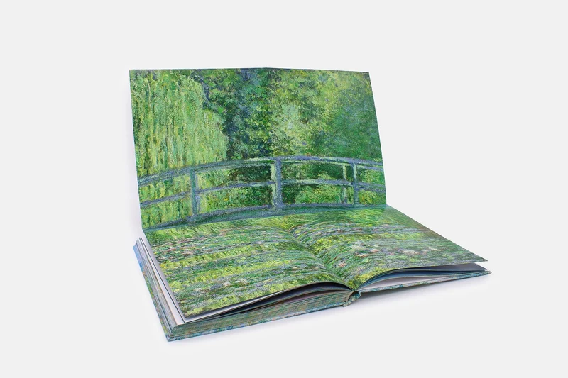 Ippocampo Edizioni Libro Monet L'Arte + Grande