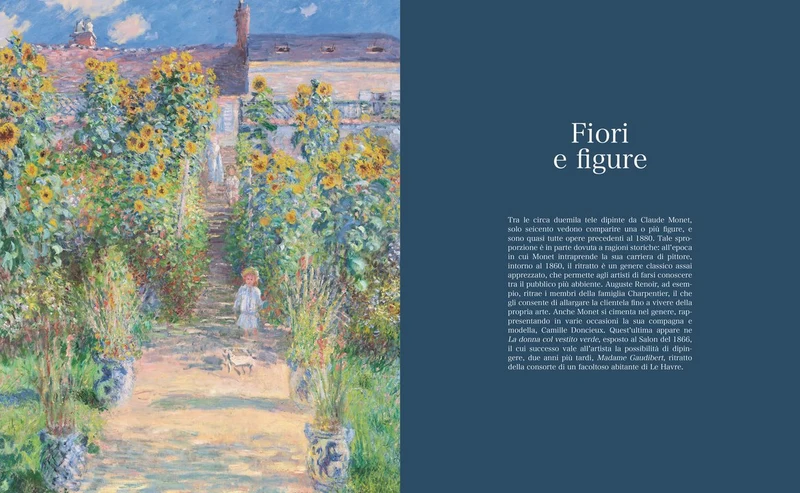 Ippocampo Edizioni Libro Monet L'Arte + Grande