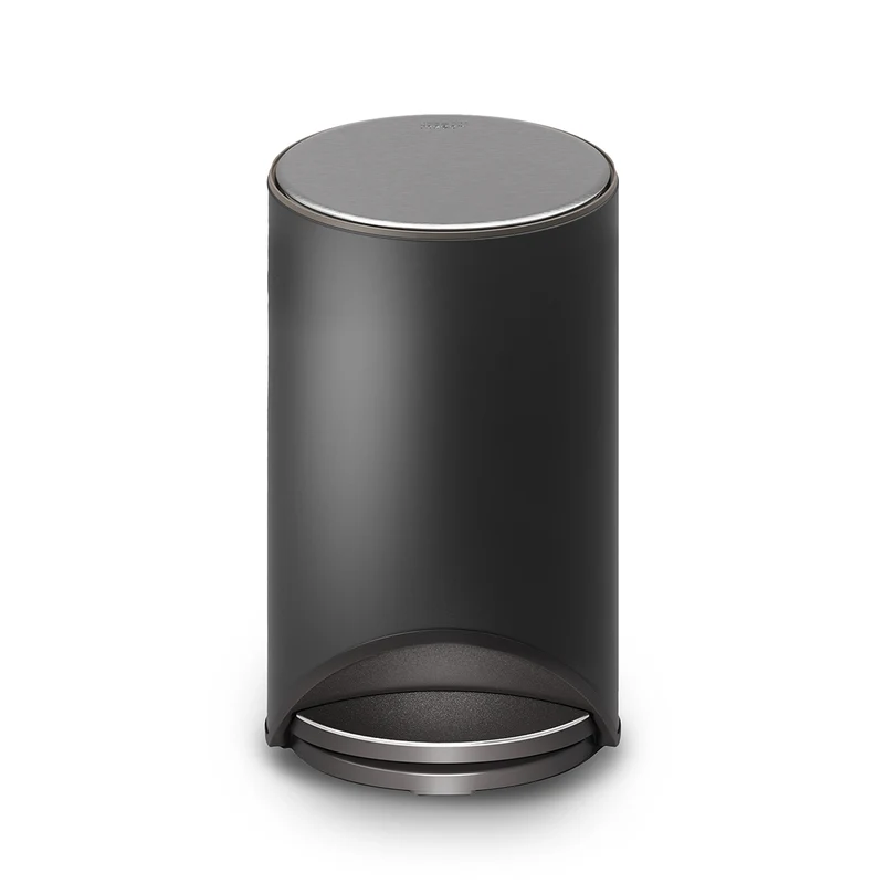 Joseph Joseph Cestino a Pedale Nero Opaco Easy-push 10 lt