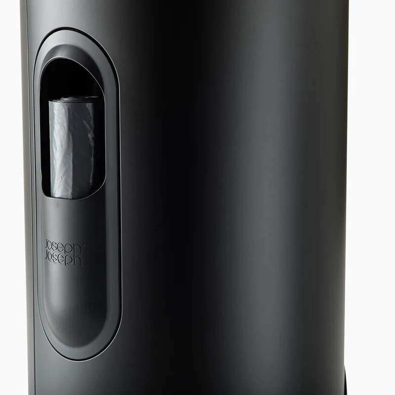 Joseph Joseph Cestino a Pedale Nero Opaco Easy-push 10 lt