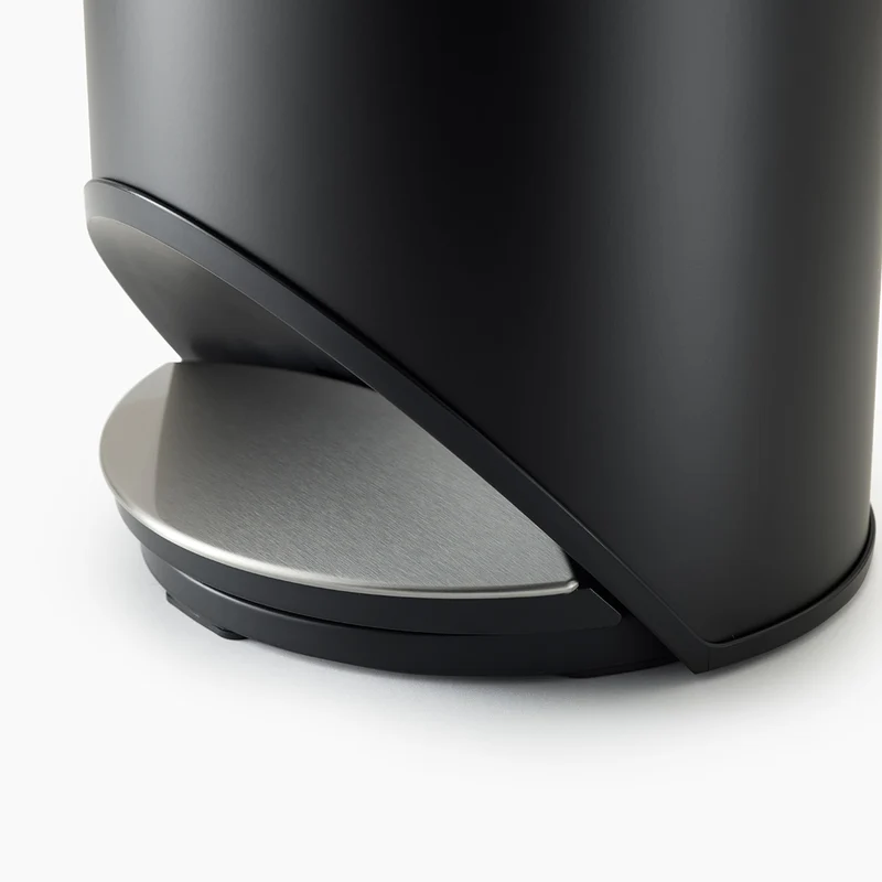 Joseph Joseph Cestino a Pedale Nero Opaco Easy-push 10 lt
