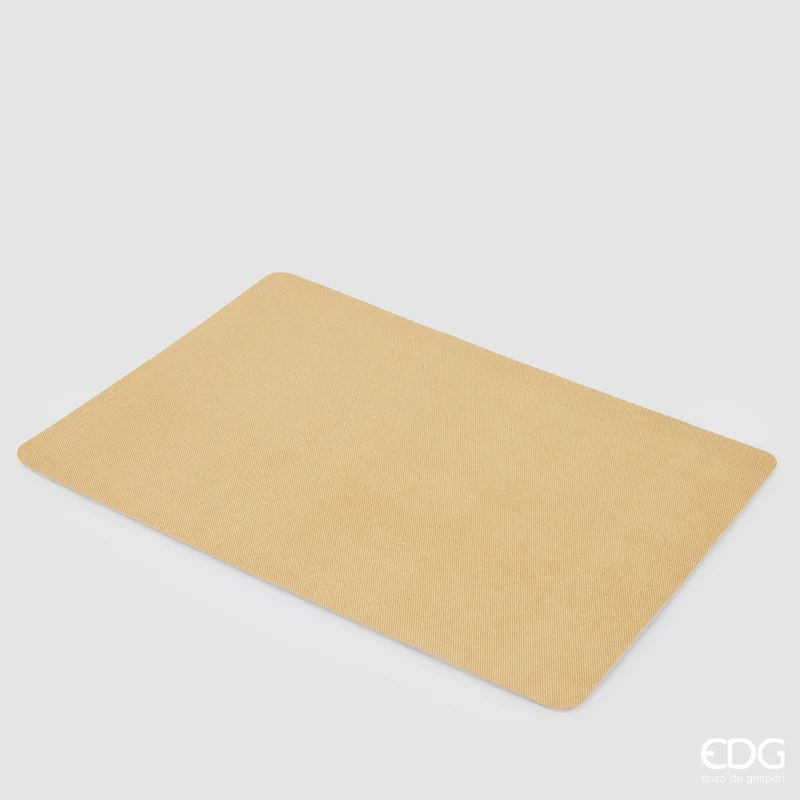 EDG Enzo de Gasperi Tovaglietta Rettangolare in pvc 43x30 cm Crema