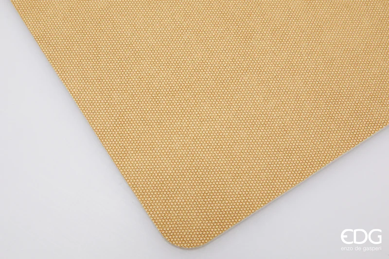 EDG Enzo de Gasperi Tovaglietta Rettangolare in pvc 43x30 cm Crema
