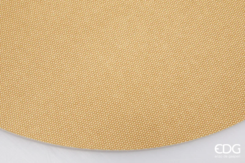 EDG Enzo de Gasperi Tovaglietta Rotonda in pvc D38 cm Crema