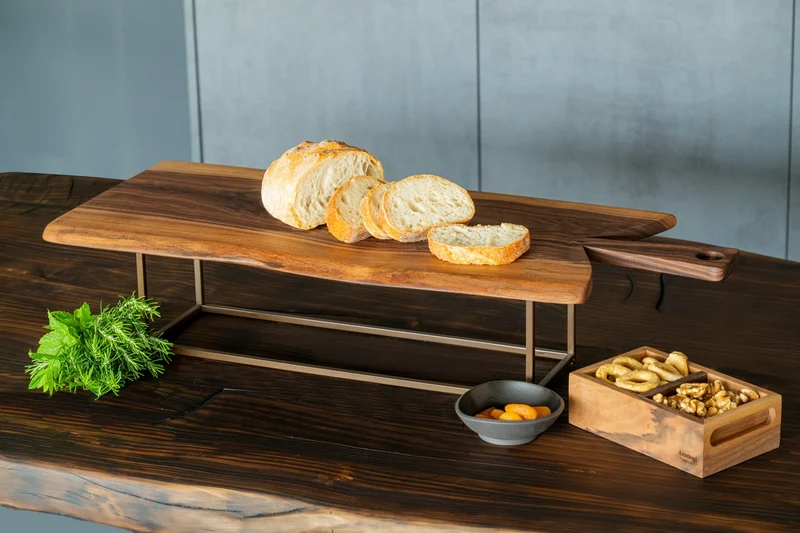 Grattoni 1892 Tagliere Grande BREE XL in Legno di Noce