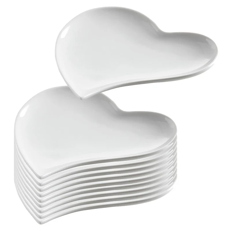 Maxwell & Williams White Basics Piatto Amore D17 cm in Porcellana