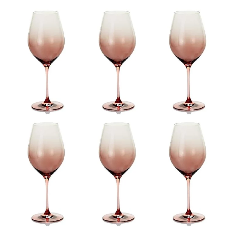 IVV Set 6 Calici Vino Rosso Babilonia 66cl
